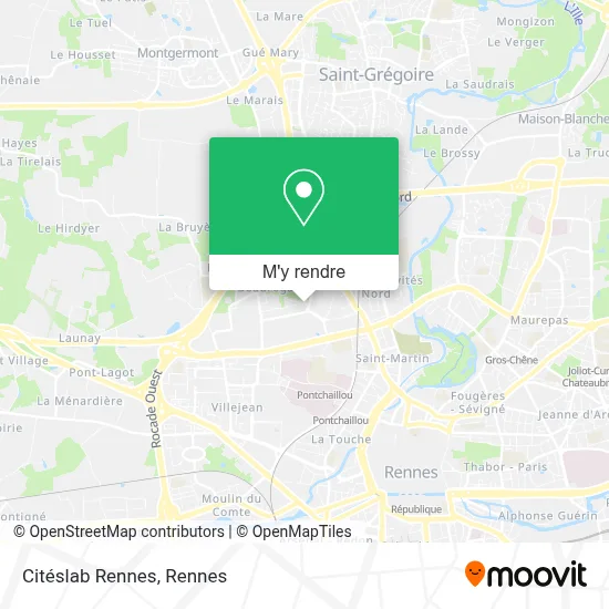 Citéslab Rennes plan