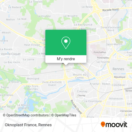 Oknoplast France plan