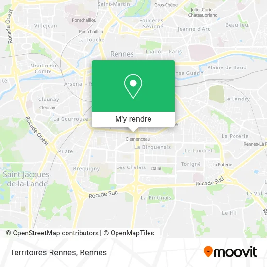 Territoires Rennes plan