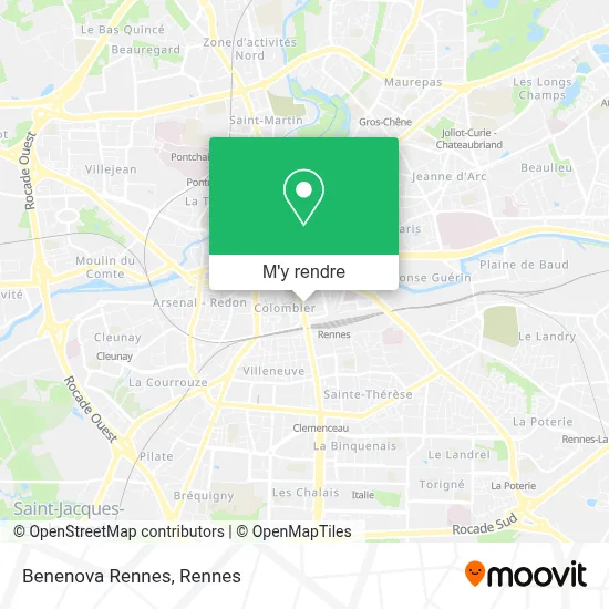 Benenova Rennes plan