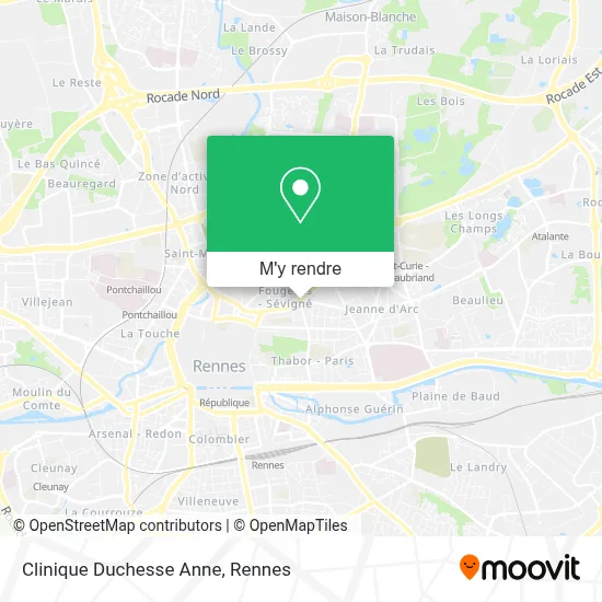 Clinique Duchesse Anne plan
