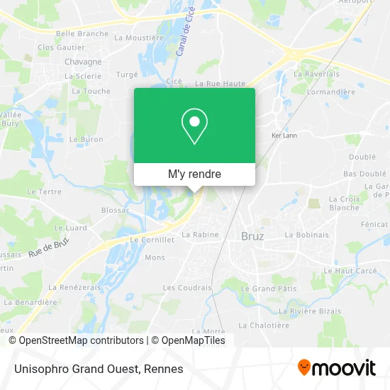 Unisophro Grand Ouest plan