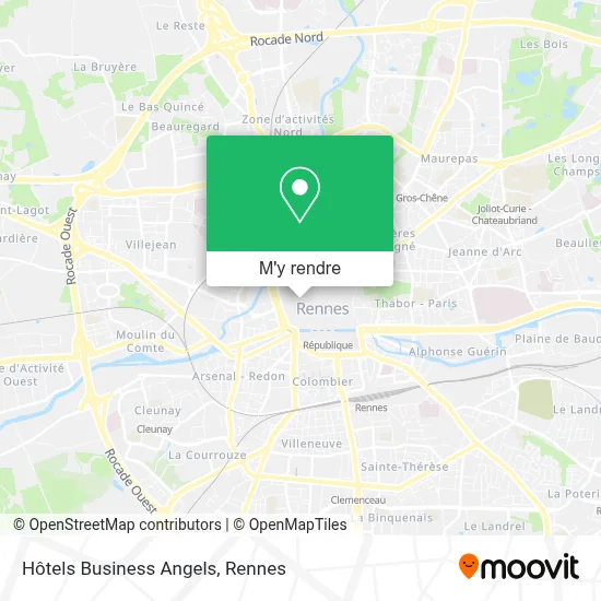 Hôtels Business Angels plan