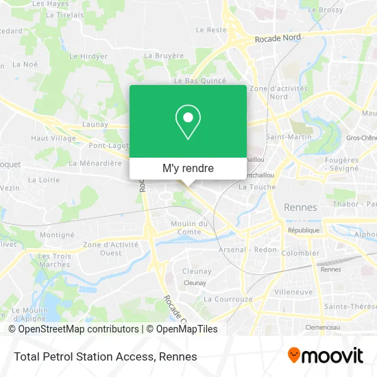 Total Petrol Station Access plan