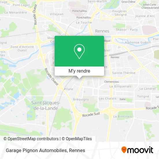 Garage Pignon Automobiles plan