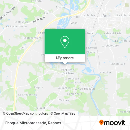 Choque Microbrasserie plan