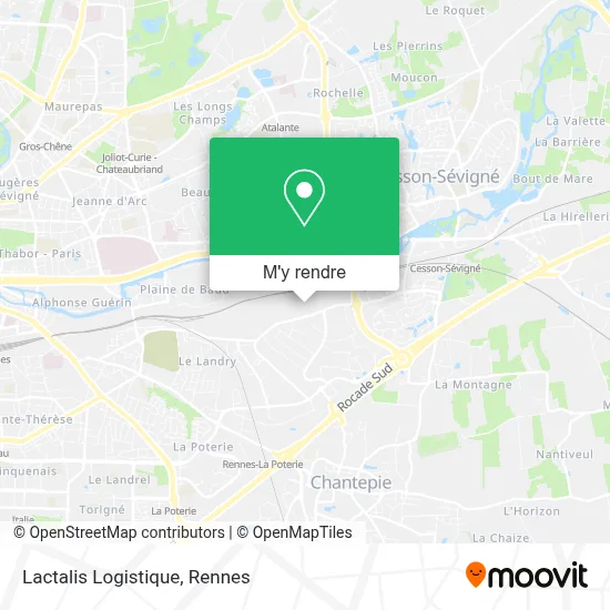 Lactalis Logistique plan