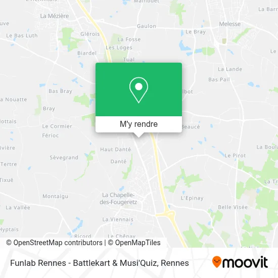 Funlab Rennes - Battlekart & Musi'Quiz plan