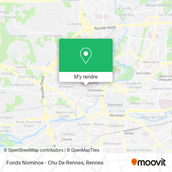 Fonds Nominoe - Chu De Rennes plan