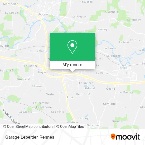 Garage Lepeltier plan