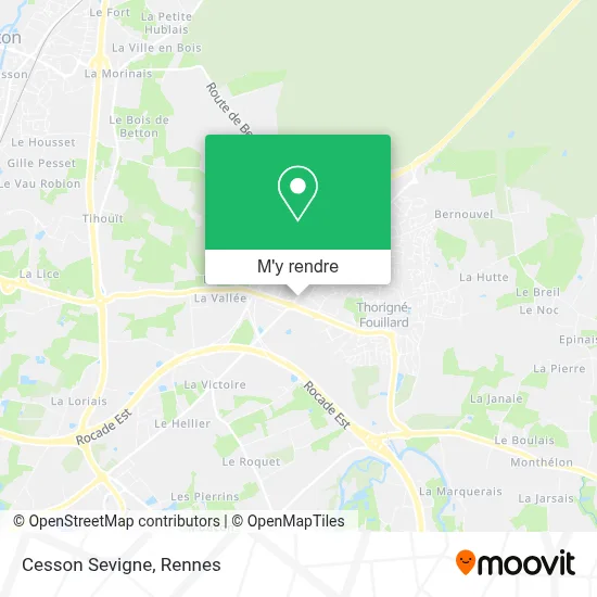 Cesson Sevigne plan