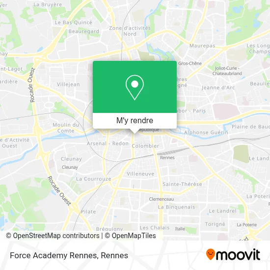 Force Academy Rennes plan