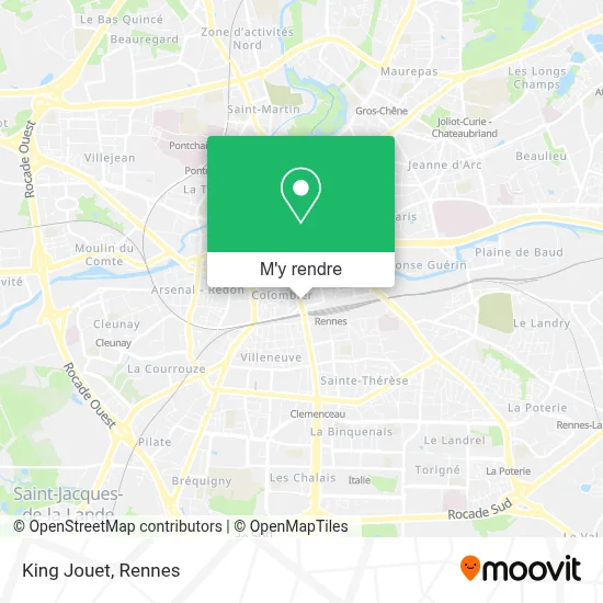 King Jouet plan