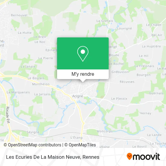 Les Ecuries De La Maison Neuve plan