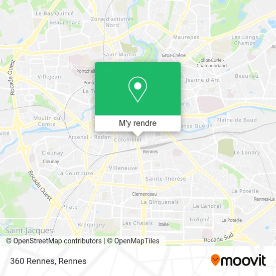 360 Rennes plan
