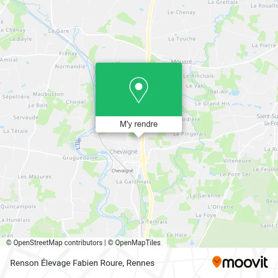 Renson Élevage Fabien Roure plan
