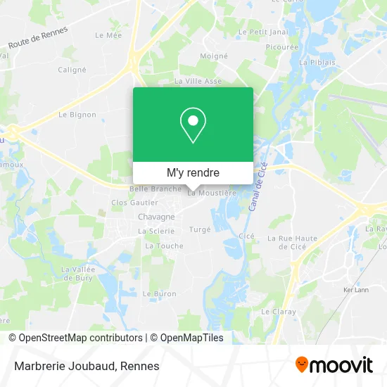 Marbrerie Joubaud plan