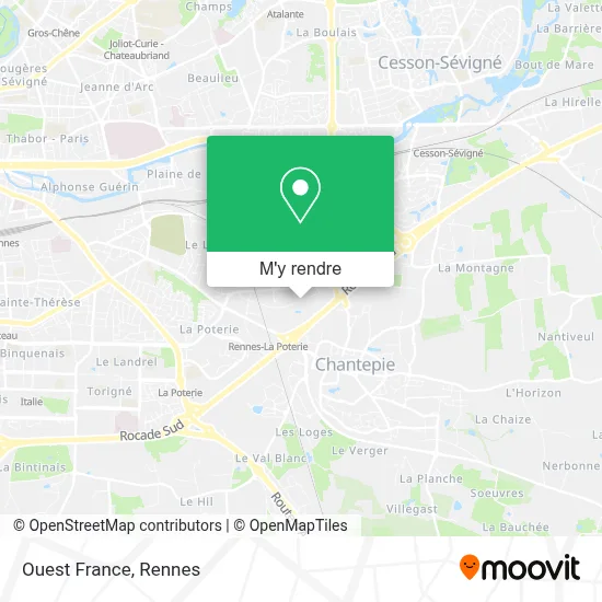 Ouest France plan