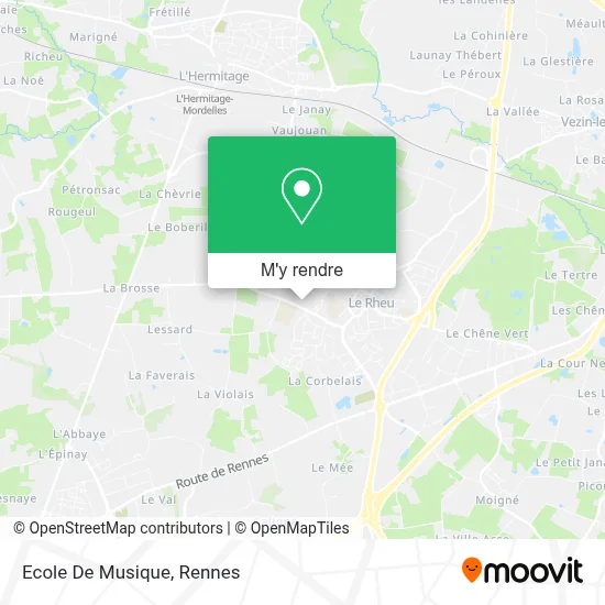 Ecole De Musique plan
