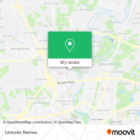 L'Adorée plan