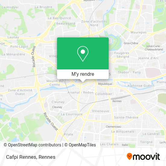 Cafpi Rennes plan