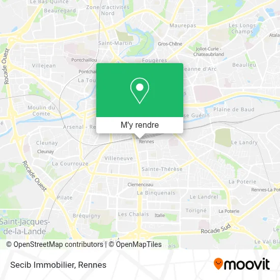 Secib Immobilier plan