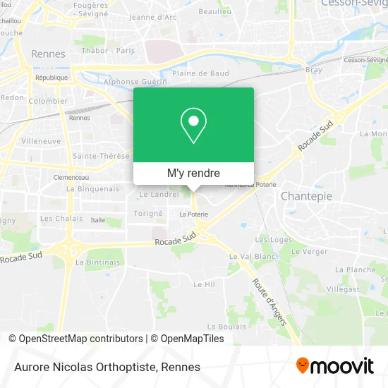 Aurore Nicolas Orthoptiste plan