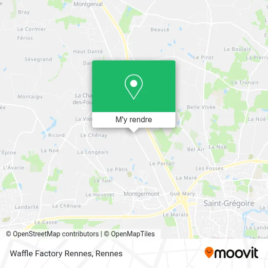 Waffle Factory Rennes plan