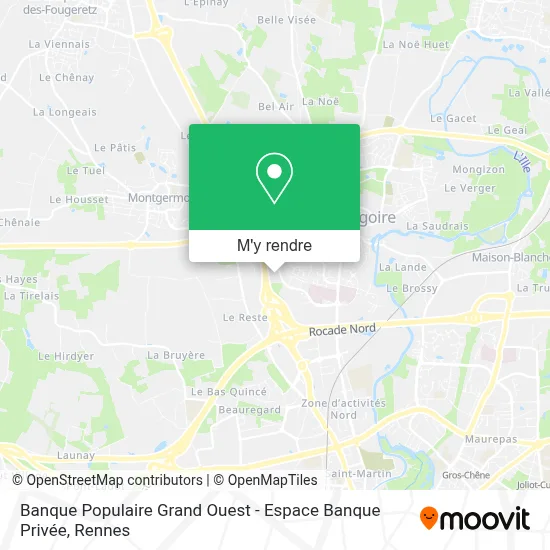 Banque Populaire Grand Ouest - Espace Banque Privée plan