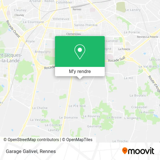 Garage Galivel plan
