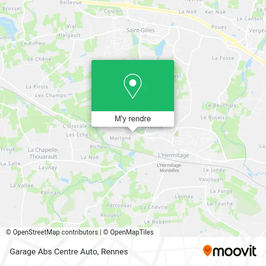 Garage Abs Centre Auto plan