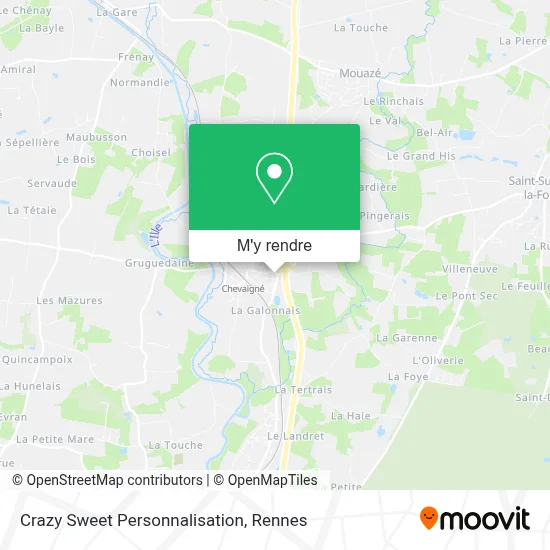 Crazy Sweet Personnalisation plan