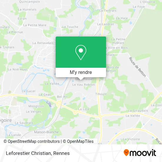 Leforestier Christian plan