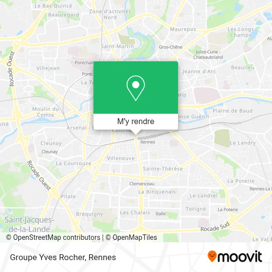 Groupe Yves Rocher plan