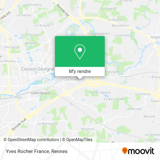 Yves Rocher France plan