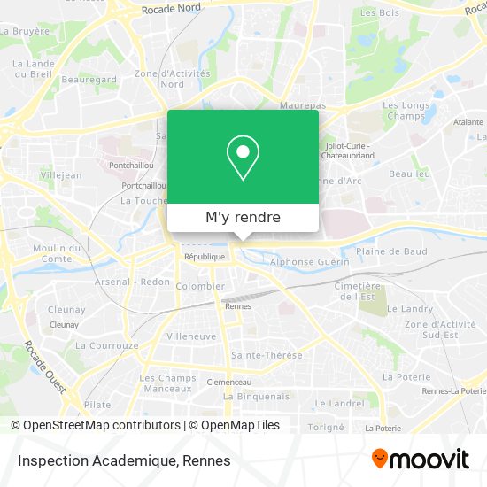 Inspection Academique plan