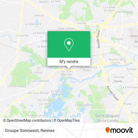 Groupe Sonowest plan