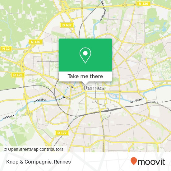 Knop & Compagnie, 7 Rue de Juillet 35000 Rennes plan