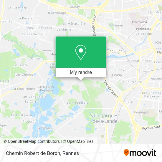 Chemin Robert de Boron plan