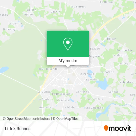 Liffré plan