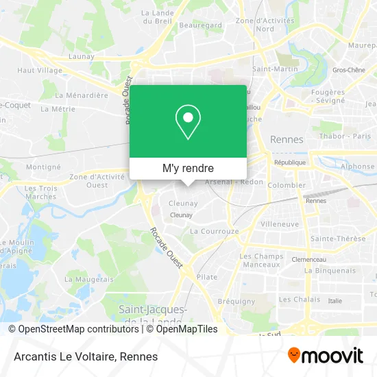 Arcantis Le Voltaire plan