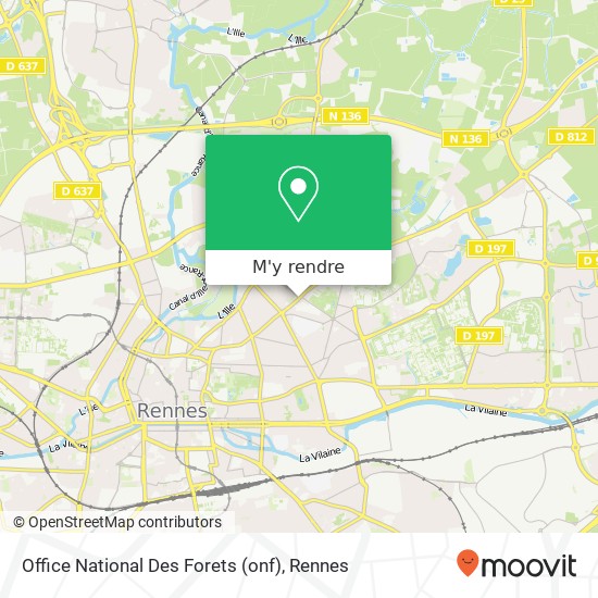 Office National Des Forets (onf) plan