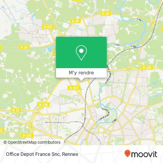 Office Depot France Snc plan