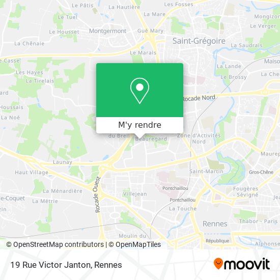 19 Rue Victor Janton plan