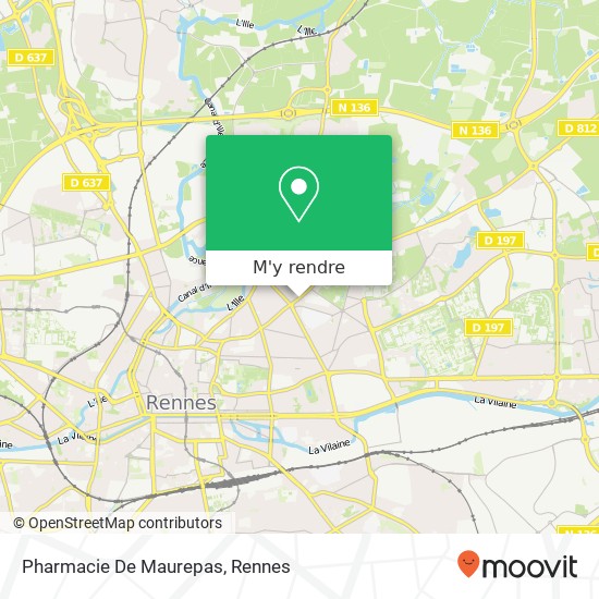 Pharmacie De Maurepas plan