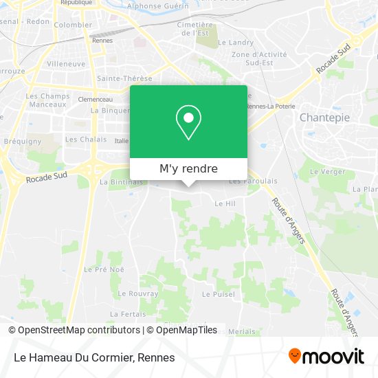 Le Hameau Du Cormier plan