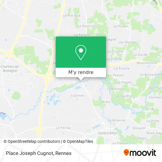 Place Joseph Cugnot plan