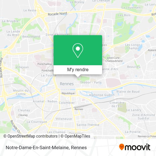 Notre-Dame-En-Saint-Melaine plan