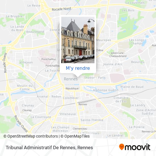 Tribunal Administratif De Rennes plan