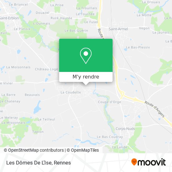 Les Dômes De L’Ise plan